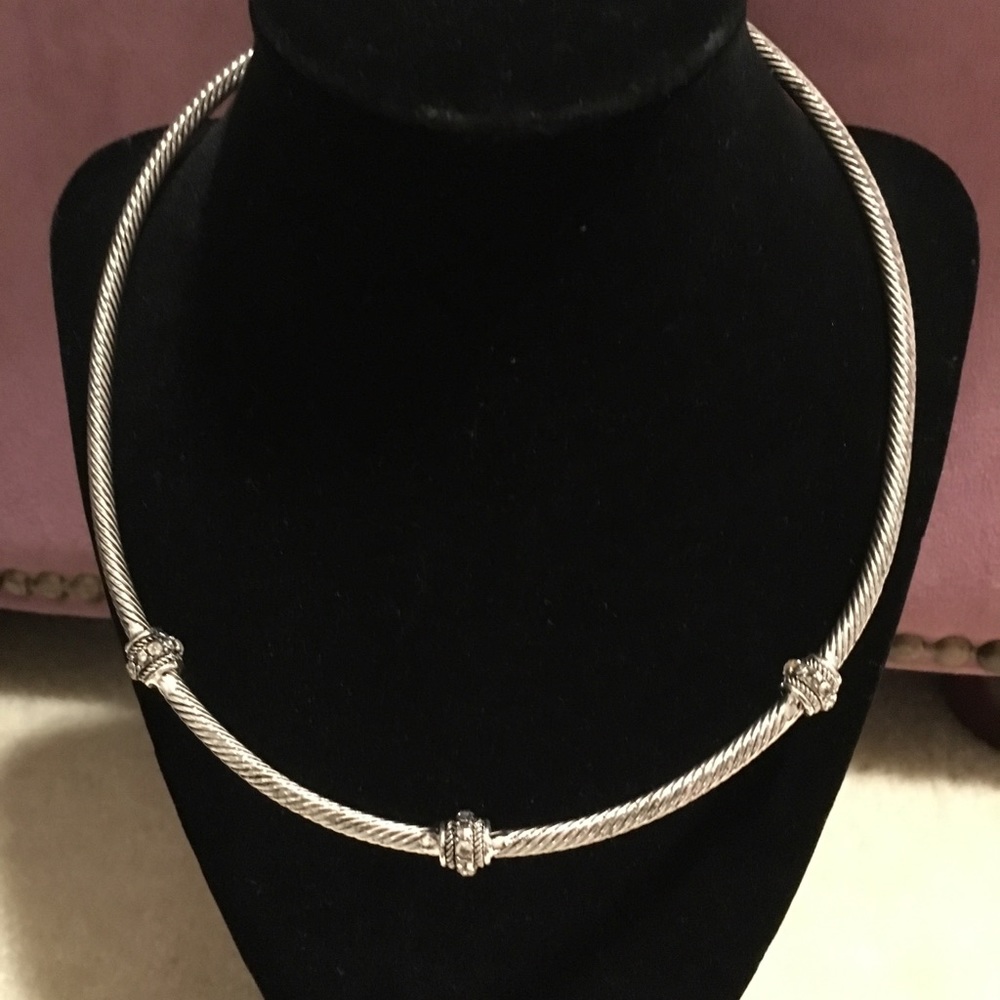 Beautiful Silver Adjustable Necklace